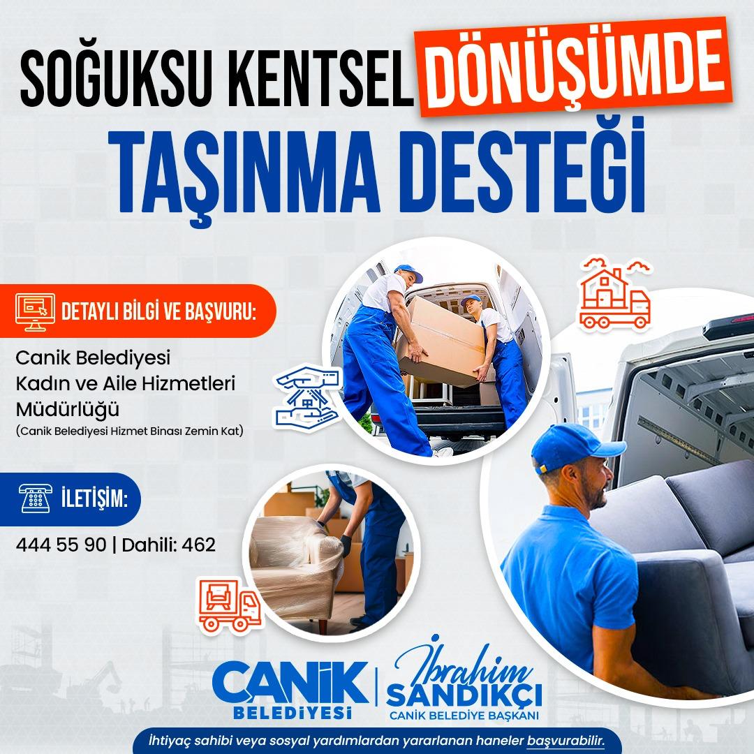 Canik Belediyesi Kentsel Dönüşümde Taşınma Desteği Sağlıyor